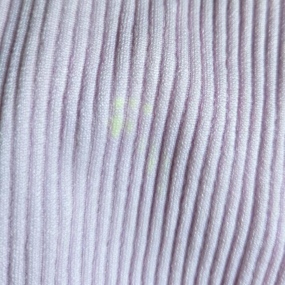 Aerie Small Light Pink Long Line Sports Bralette with Gold Detail - Picture 11 of 11